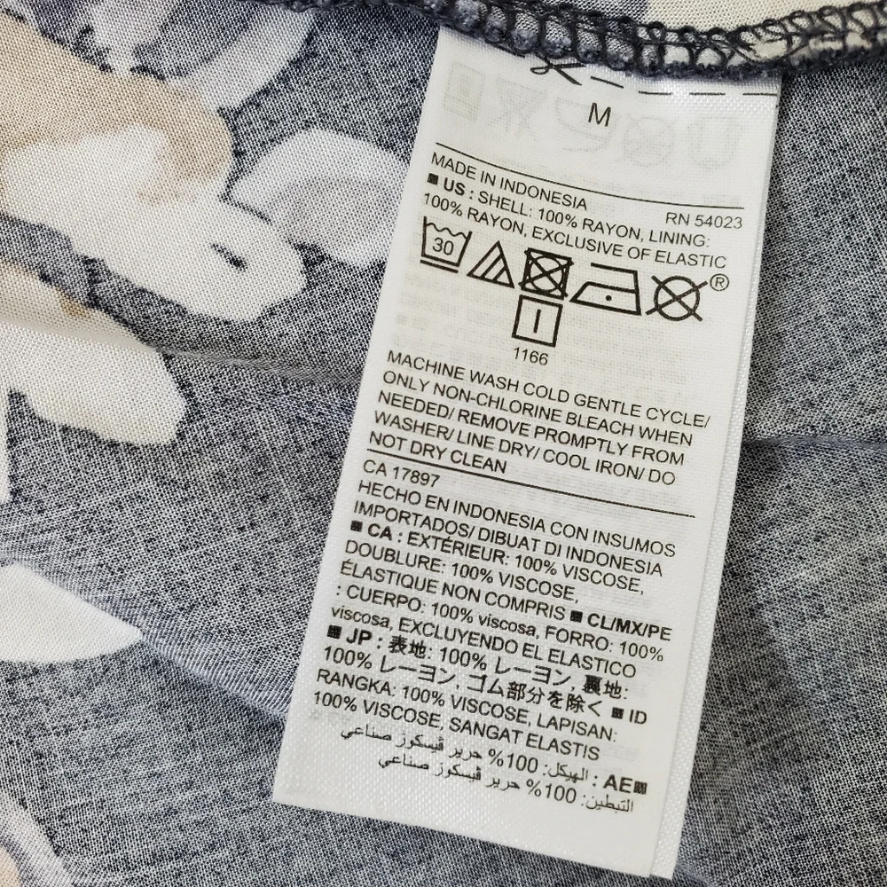 NWOT Old Navy Floral Mini Dress Size M - Picture 11 of 14